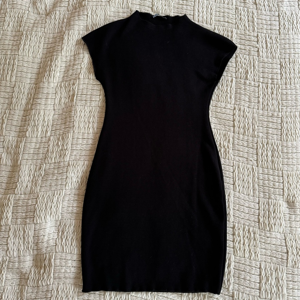 Zara Black Mini dress Size M
